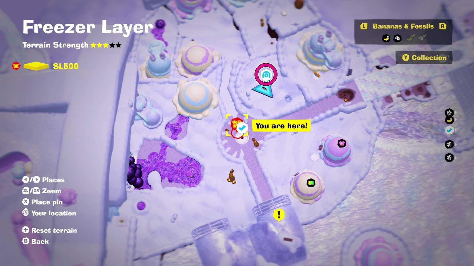 How to fast travel between layers in Donkey Kong Bananza