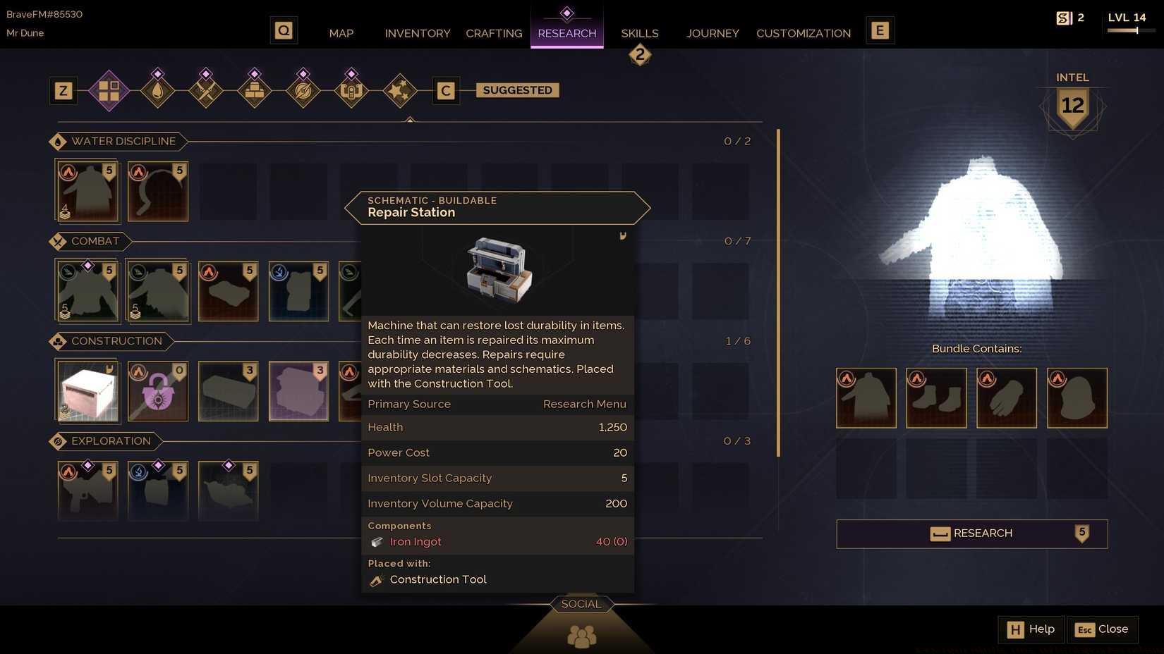 How to repair vehicles, items, and buildings in Dune: Awakening