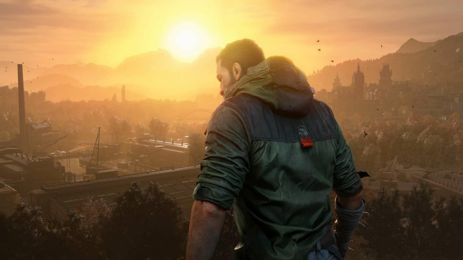 Mr. Dying Light looks at a sunset dramatically and thinks about the Dying Light The Beast interactive map with all icons and locations