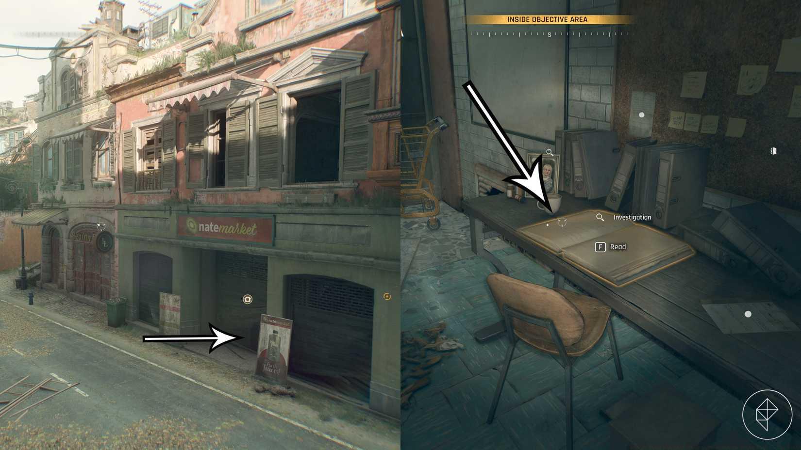 The location of Iris' safe code in the Last Wish quest in Dying Light: The Beast.