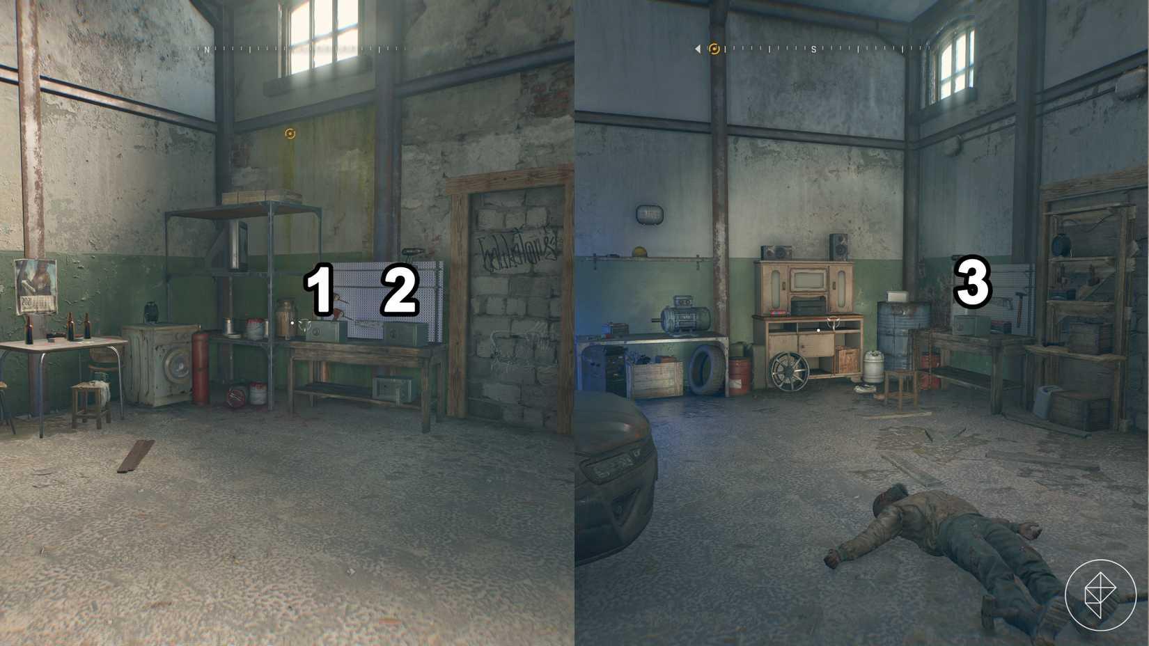 The three Last Wish safes in Dying Light: The Beast.