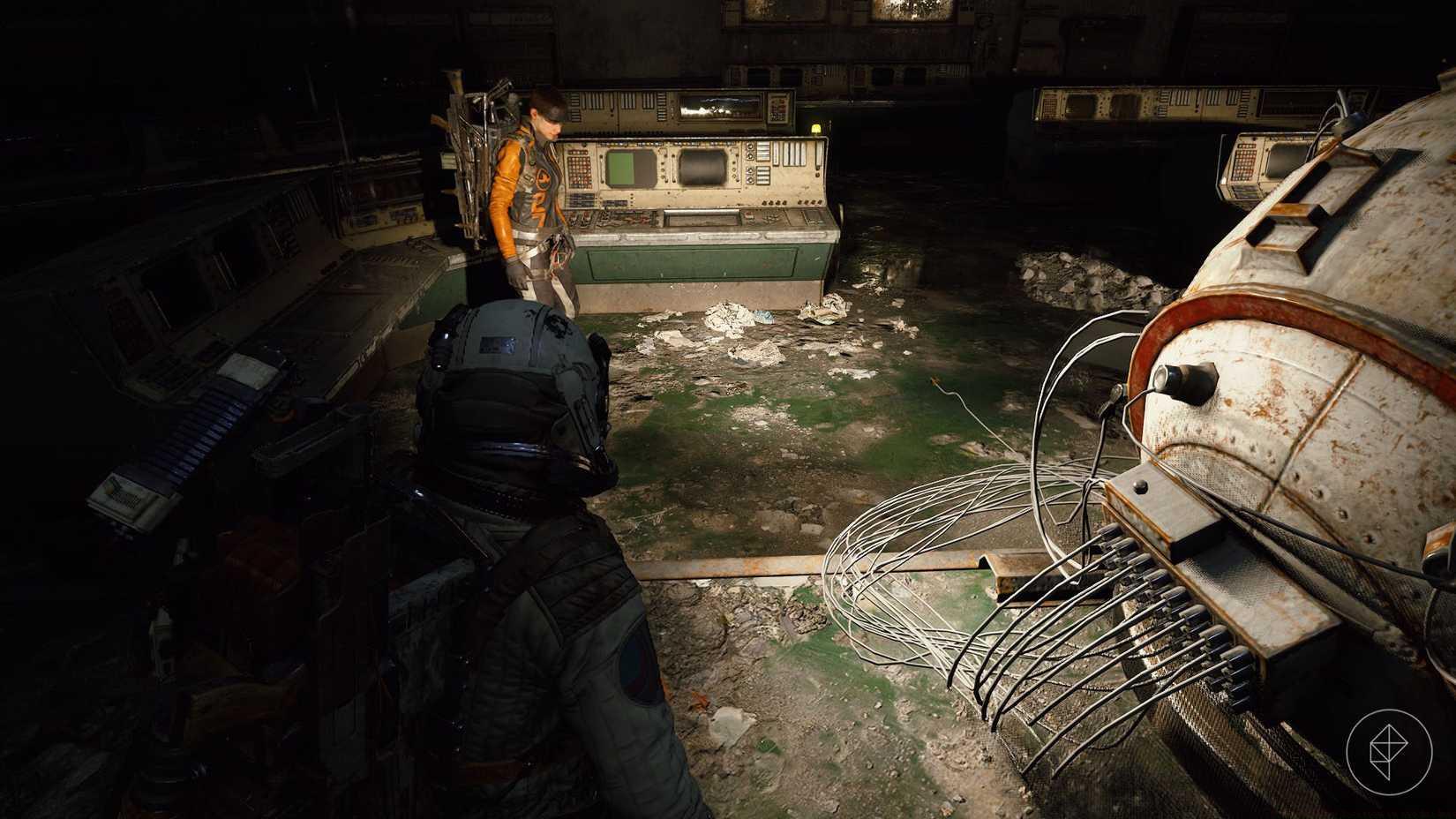 A terminal downloading data in the Hidden Bunker in Arc Raiders.