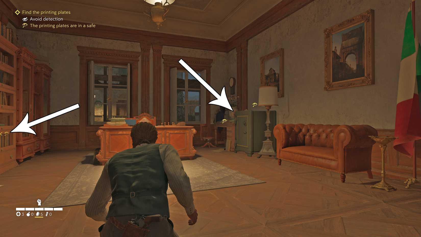 The fourth safe code in Mafia: The Old Country.