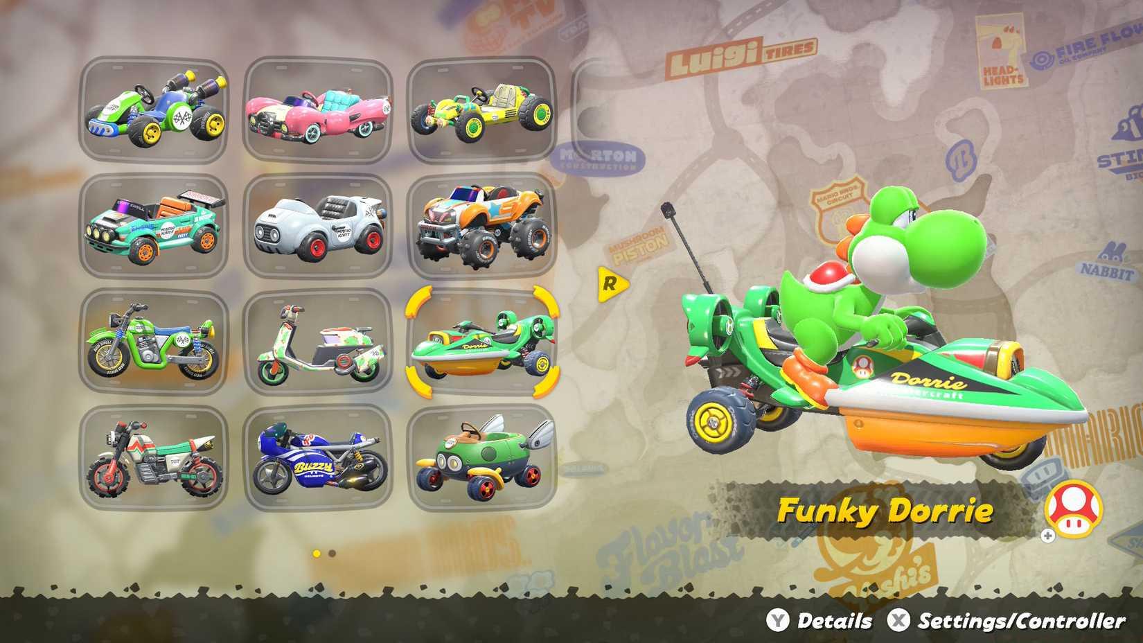 How to use stickers in Mario Kart World