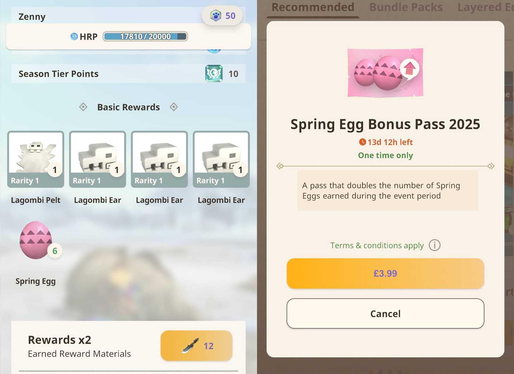 How to get Spring Eggs and Rainbow Eggs in Monster Hunter Now's 'Spring Festival' event
