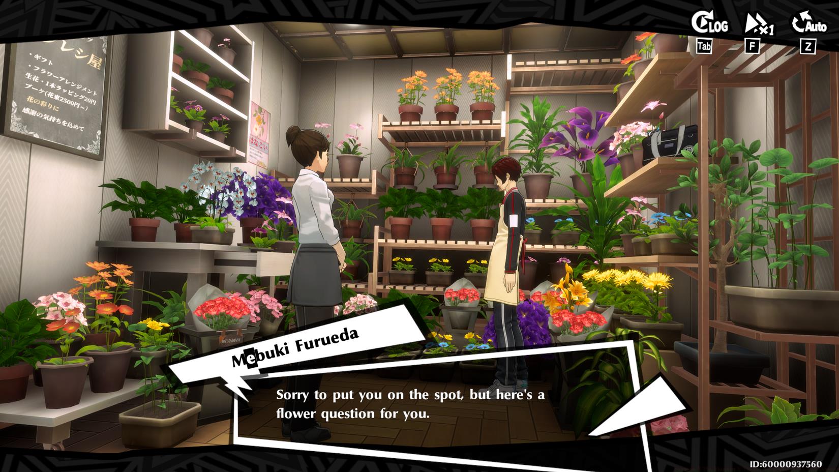 Persona 5 The Phantom X flower shop questions and answers