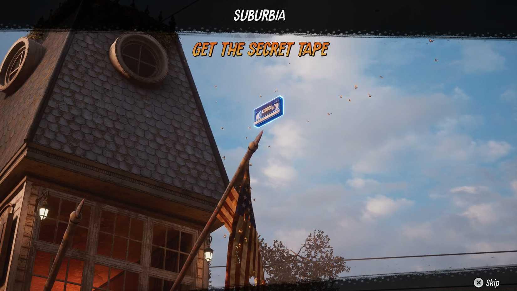 How to get the Suburbia secret tape in Tony Hawk's Pro Skater 3