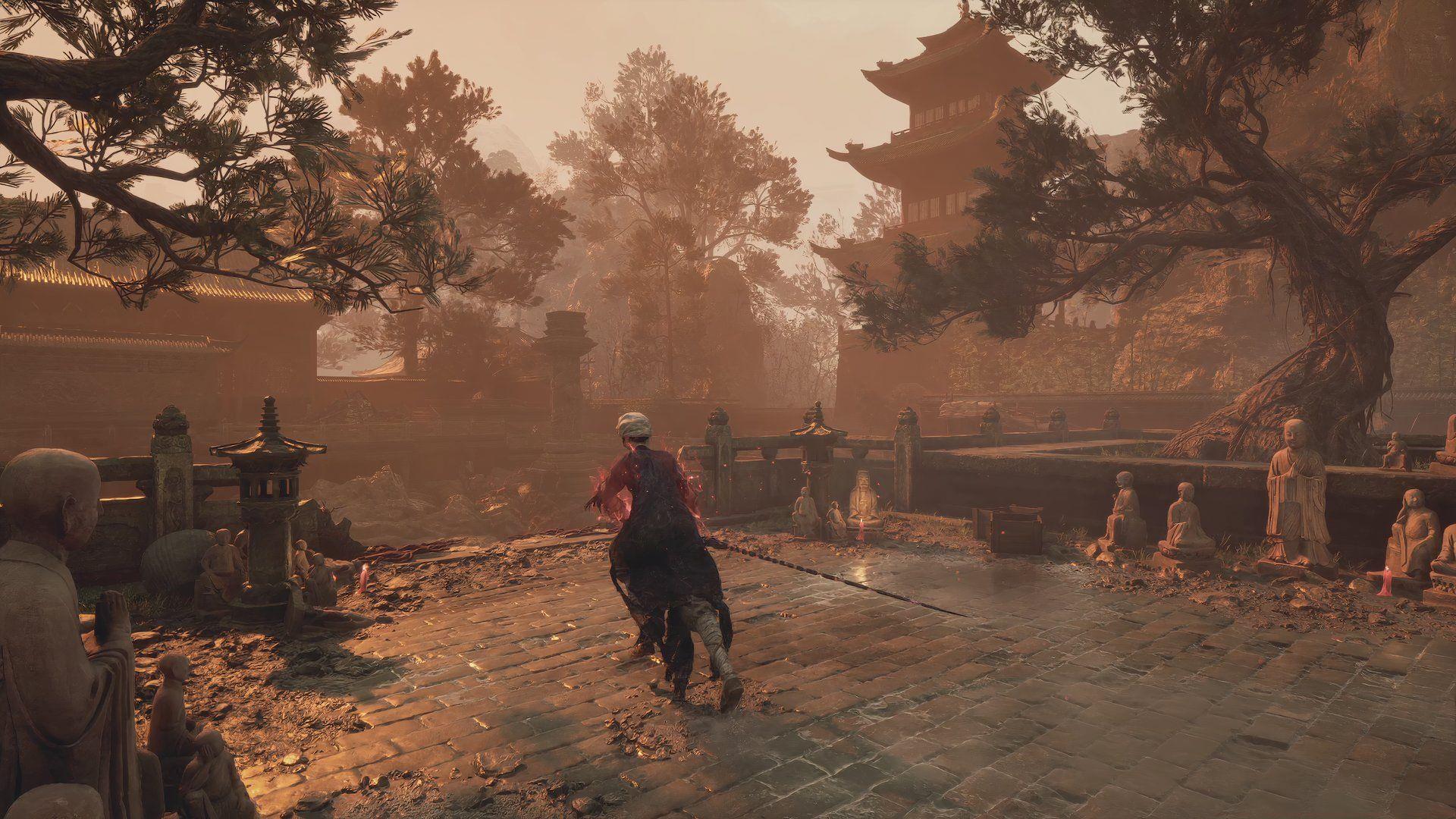 Screenshot in front of the drop down leading to the Commander Honglan fight