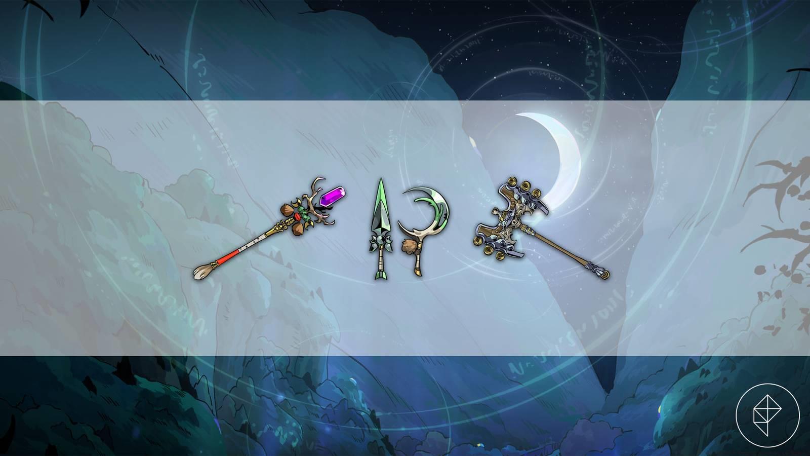 The Aspects of Circe, Artemis, and Charon from Hades 2.